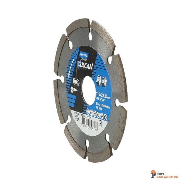 nortonschleifmittel/NORTON_schleifmittel_70184625175 Blades Norton Vulcan-VULCAN UNI-115x22.23-7.5x2_150570